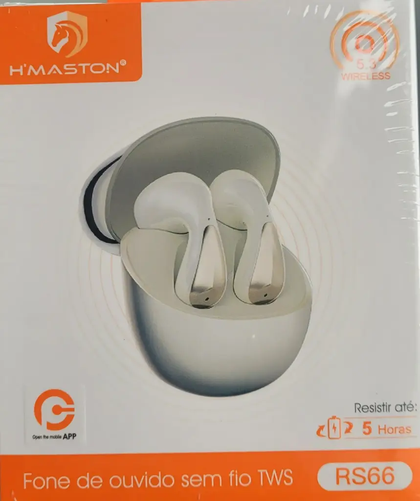 [P156] Fone de Ouvido Sem Fio TWS H'maston RS66