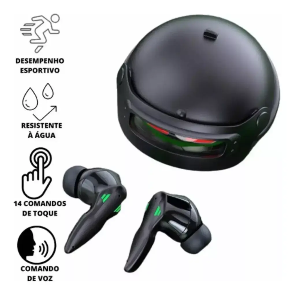 [P161] Fones de Ouvido Sem Fio RS37 Hmaston