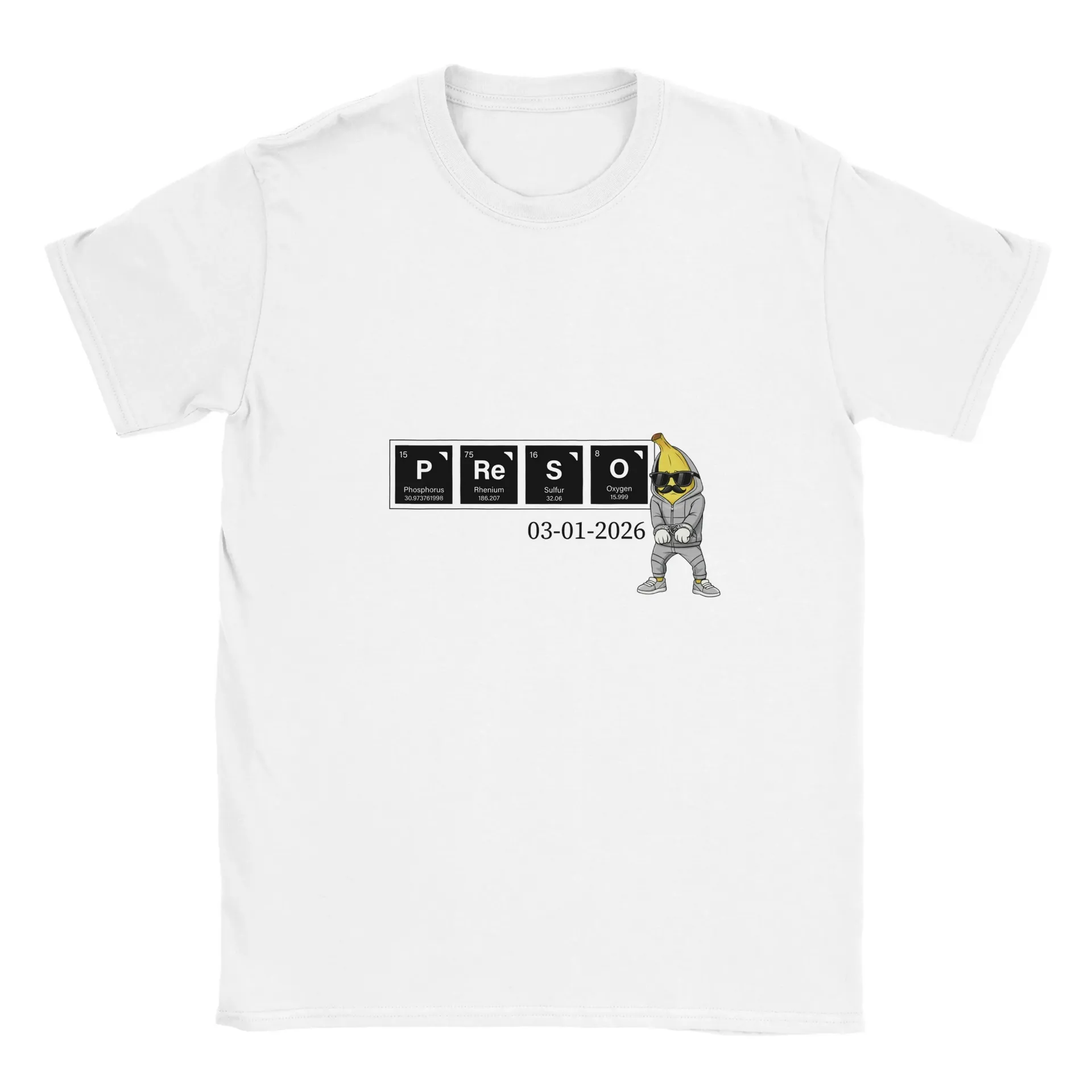 Camiseta Streetwear Banana "Preso" – Estilo Criativo e Conforto Premium